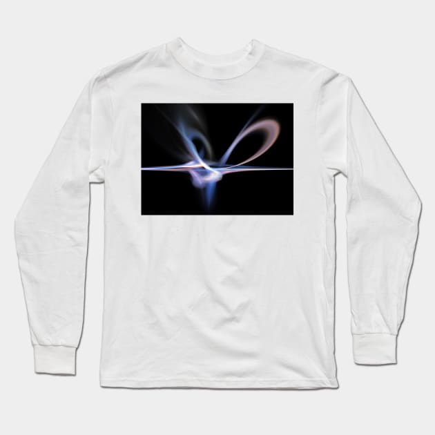 Strange attractor, conceptual image (C023/2870) Long Sleeve T-Shirt by SciencePhoto